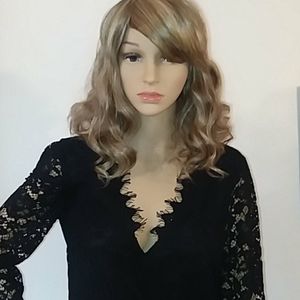 Leyden black lace bodysuit